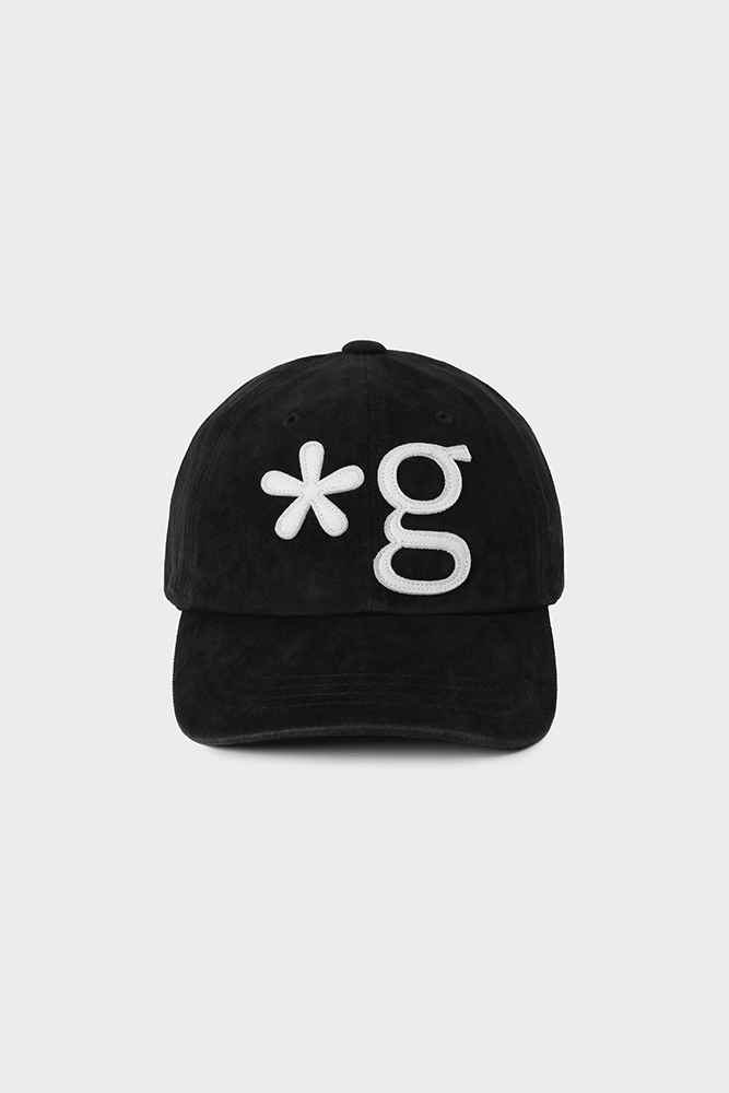 ＊韓国＊［grunden］VINTAGE BOX LABEL CAP WASHED BLACK GRUNDEN 글런든 VINTAGE BOX LABEL CAP (WASHED BLACK)