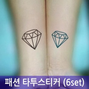 패션 타투스티커 6set