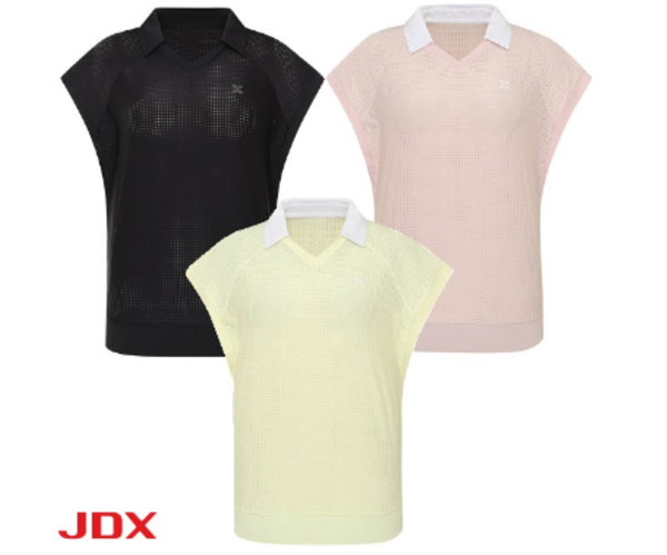 [GSH] JDX 여성 드랍 숄더 민소매 냉감티셔츠 X1TSU6505