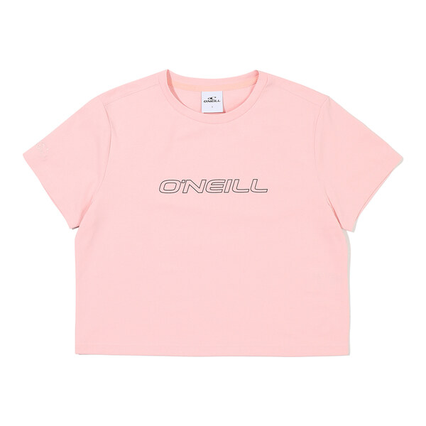 [오닐] 24SS 여성 스크립트 반팔 티셔츠 OWTRN6062-403