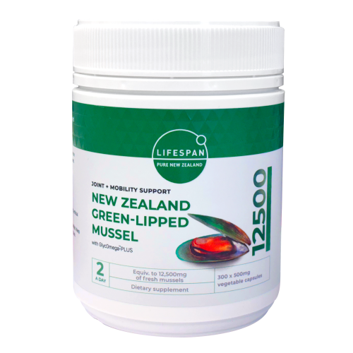 라이프스팬 뉴질랜드 초록입홍합 콘드로이친 12500 300분말캡슐 greenmussel 푸른입청홍합 콘도레이틴