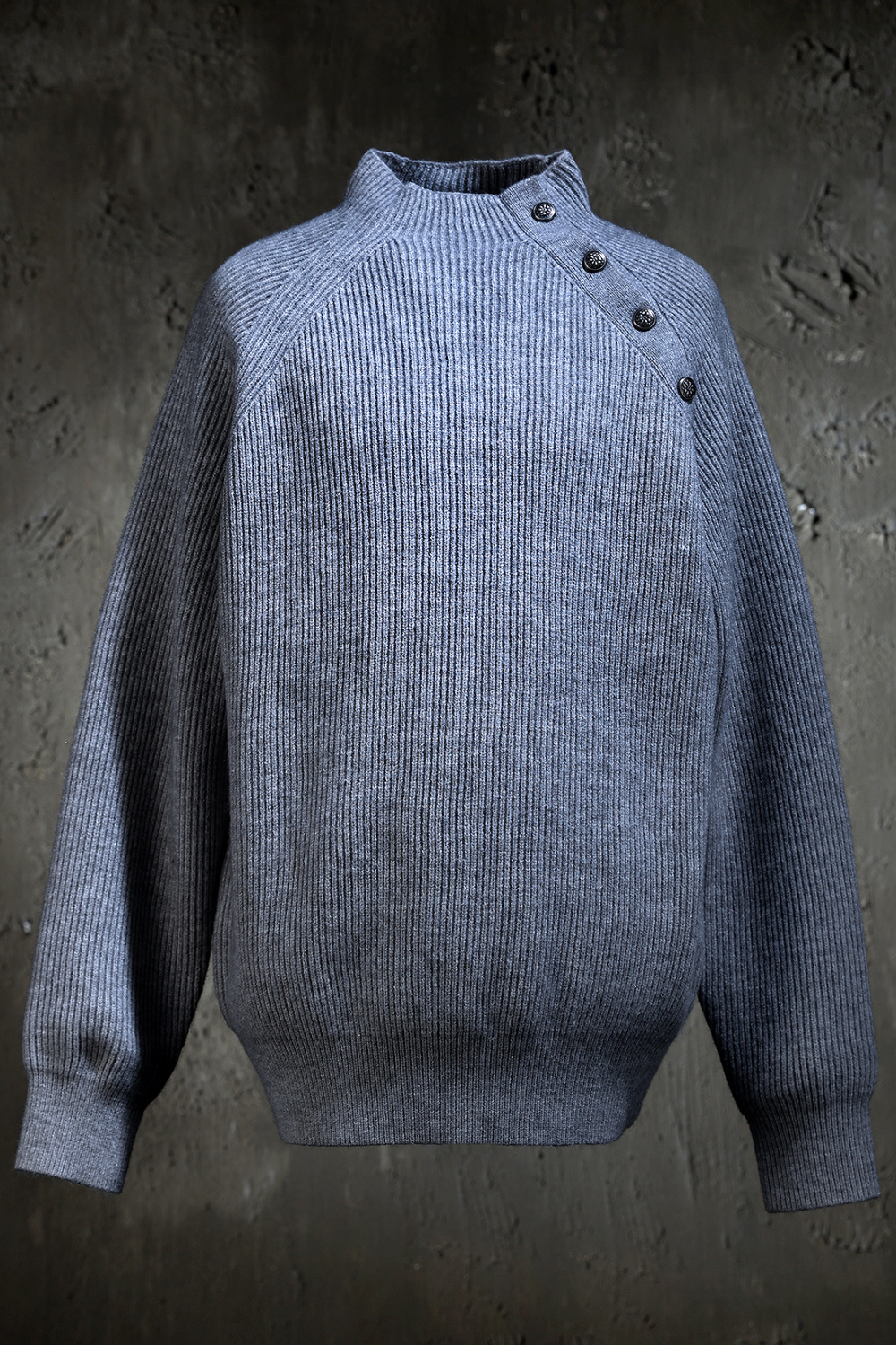 긴팔 티셔츠 차콜 색상 이미지-S15L8