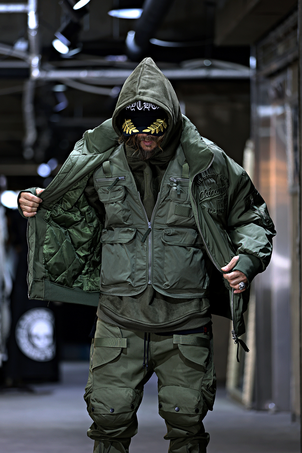 夾克 模特穿著形象-S18L30