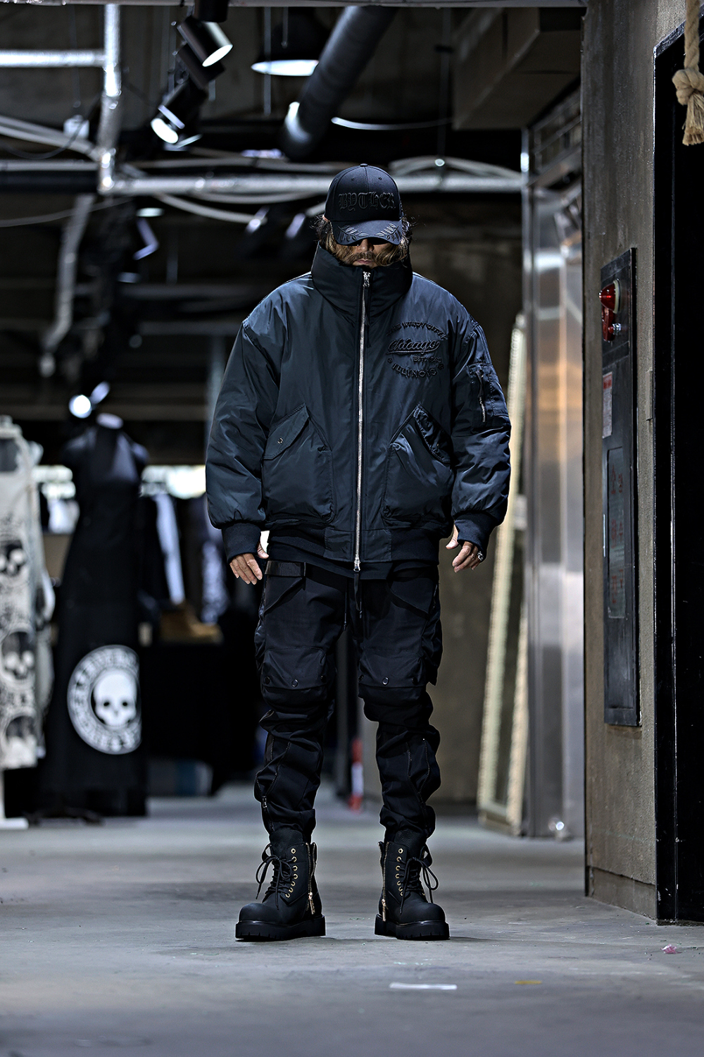 夾克 模特穿著形象-S18L1