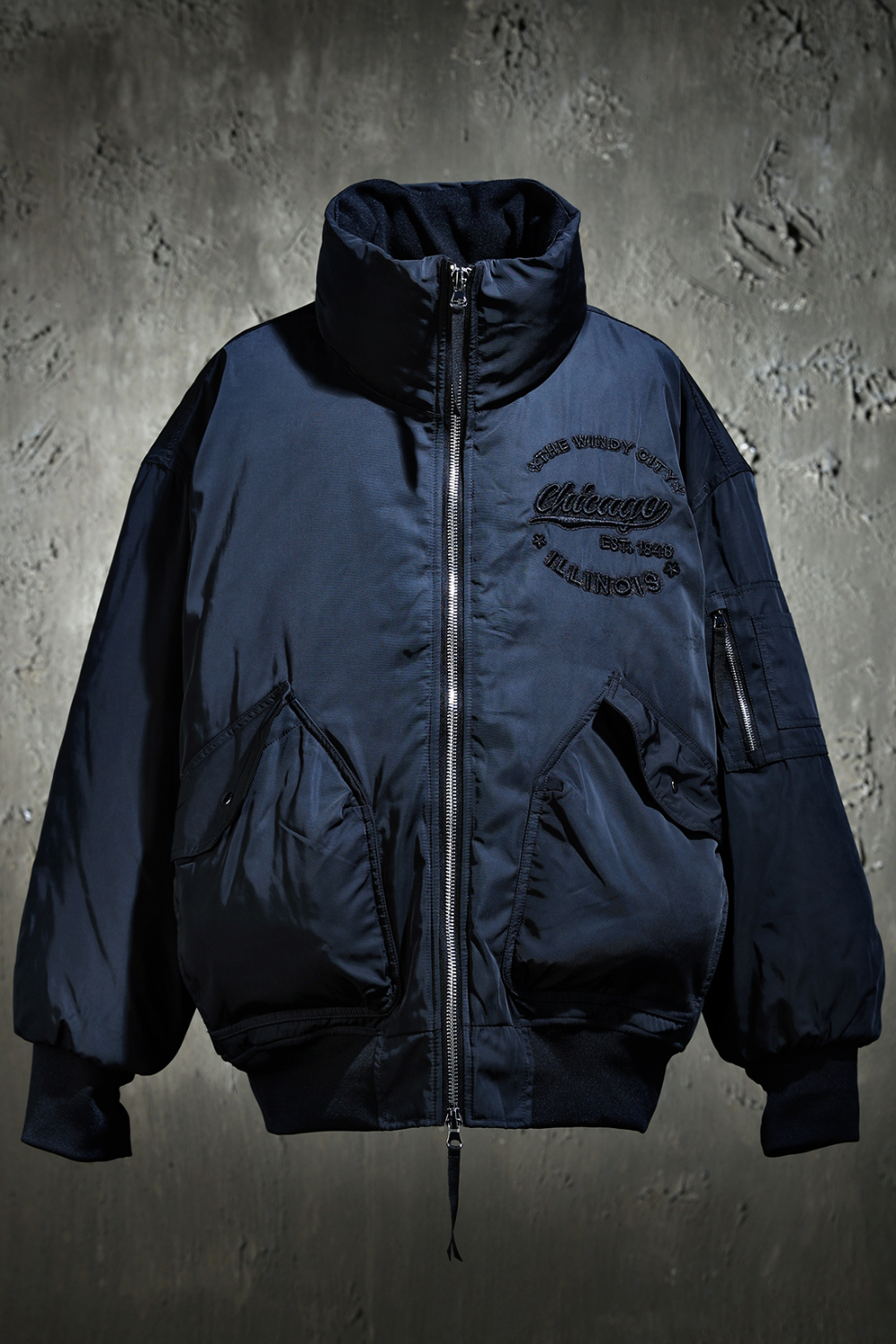 夾克 navy blue 彩色圖像-S17L2