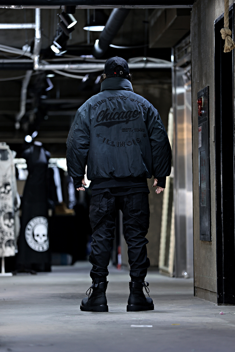 夾克 模特穿著形象-S18L5