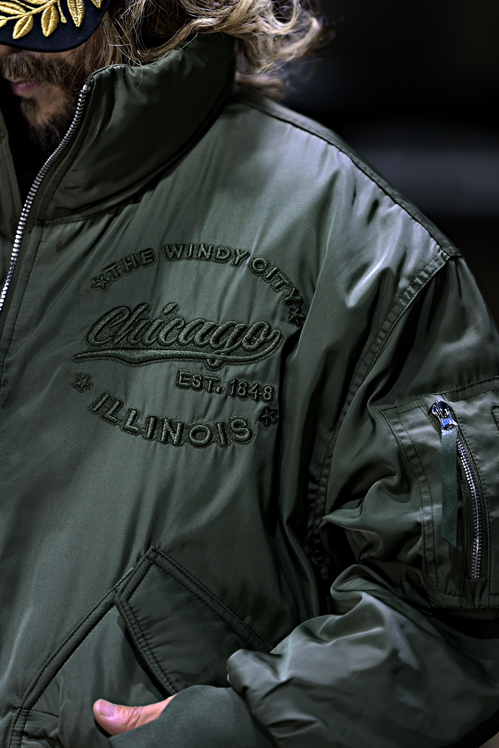 夾克 模特穿著形象-S18L14