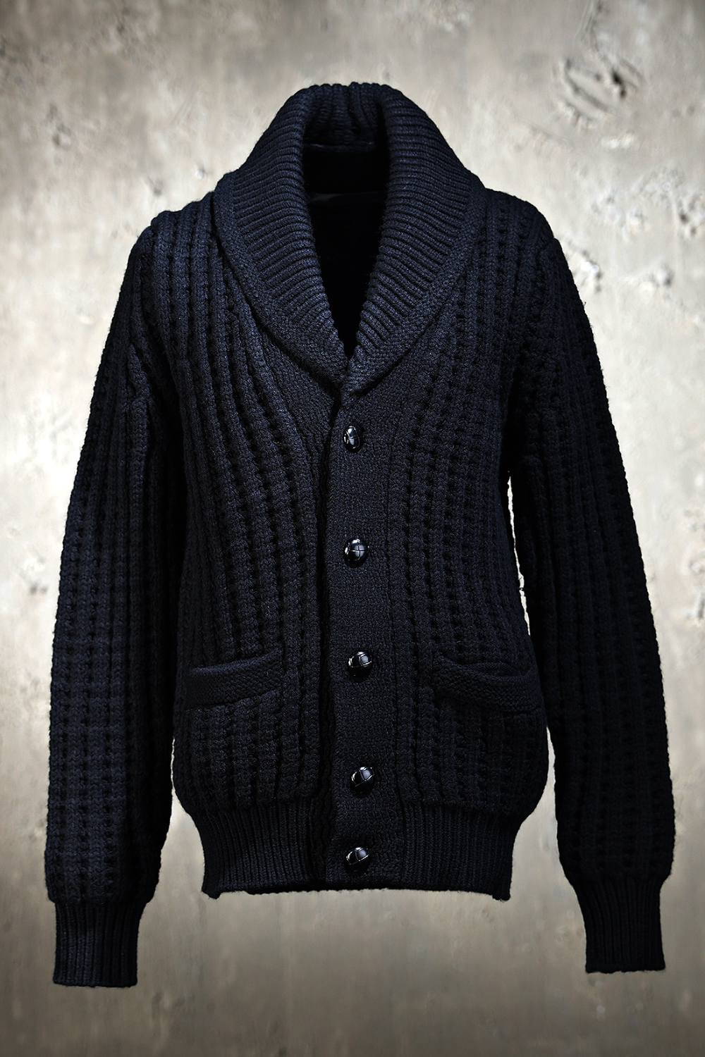 開襟衫 charcoal 彩色圖像-S22L15