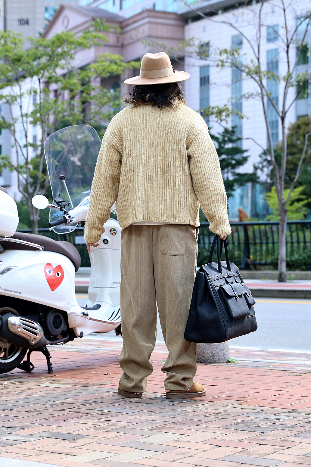 開襟衫 模特穿著形象-S20L6