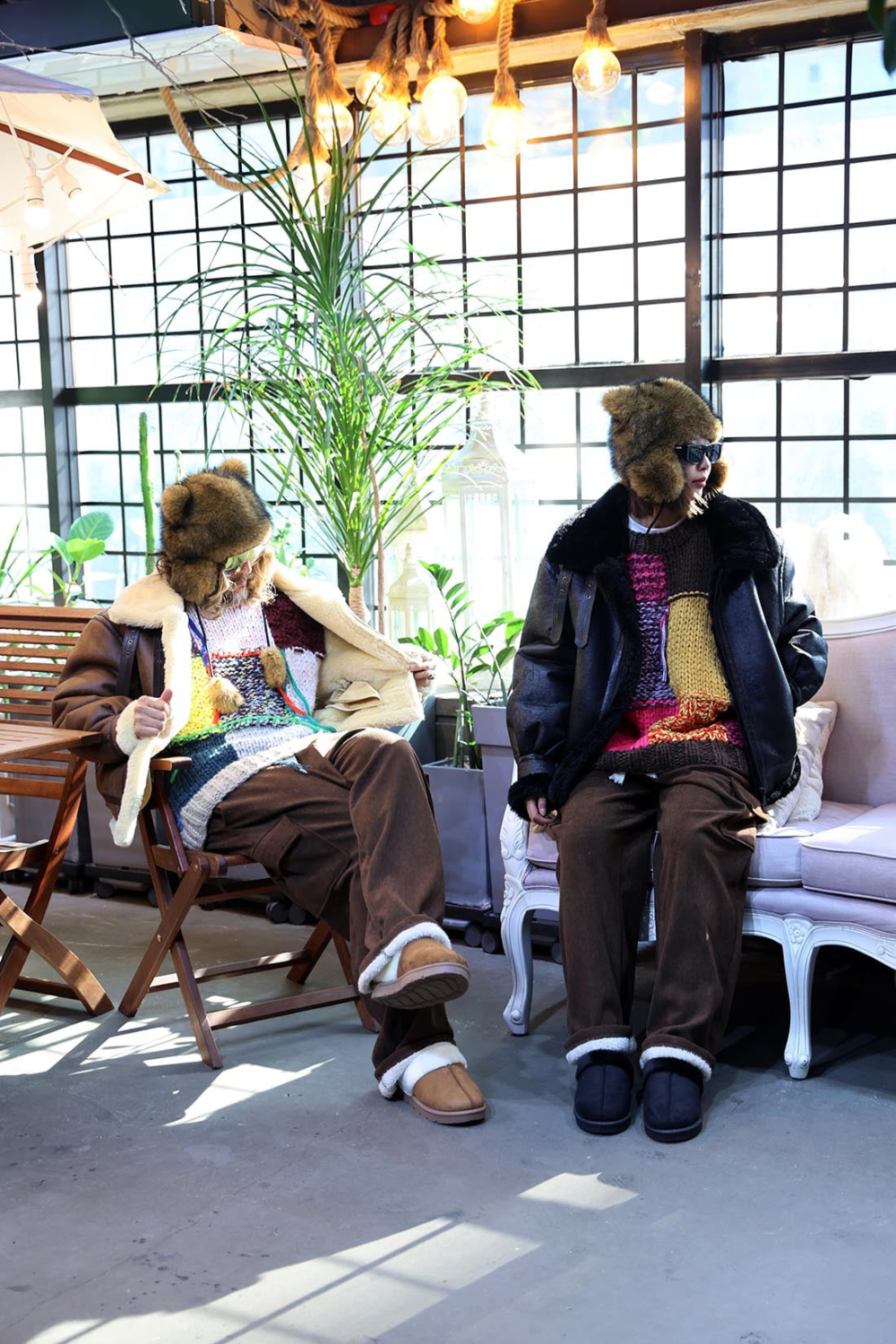 夾克 模特穿著形象-S1L44