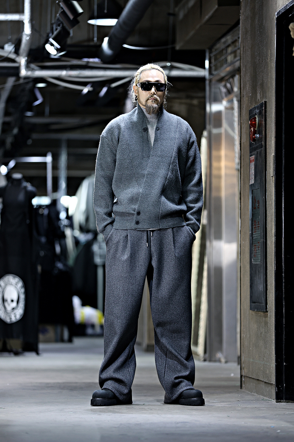 褲子 模特穿著形象-S19L8