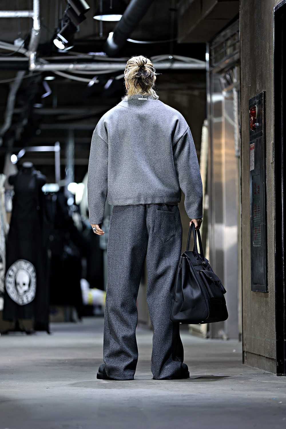 褲子 模特穿著形象-S19L7