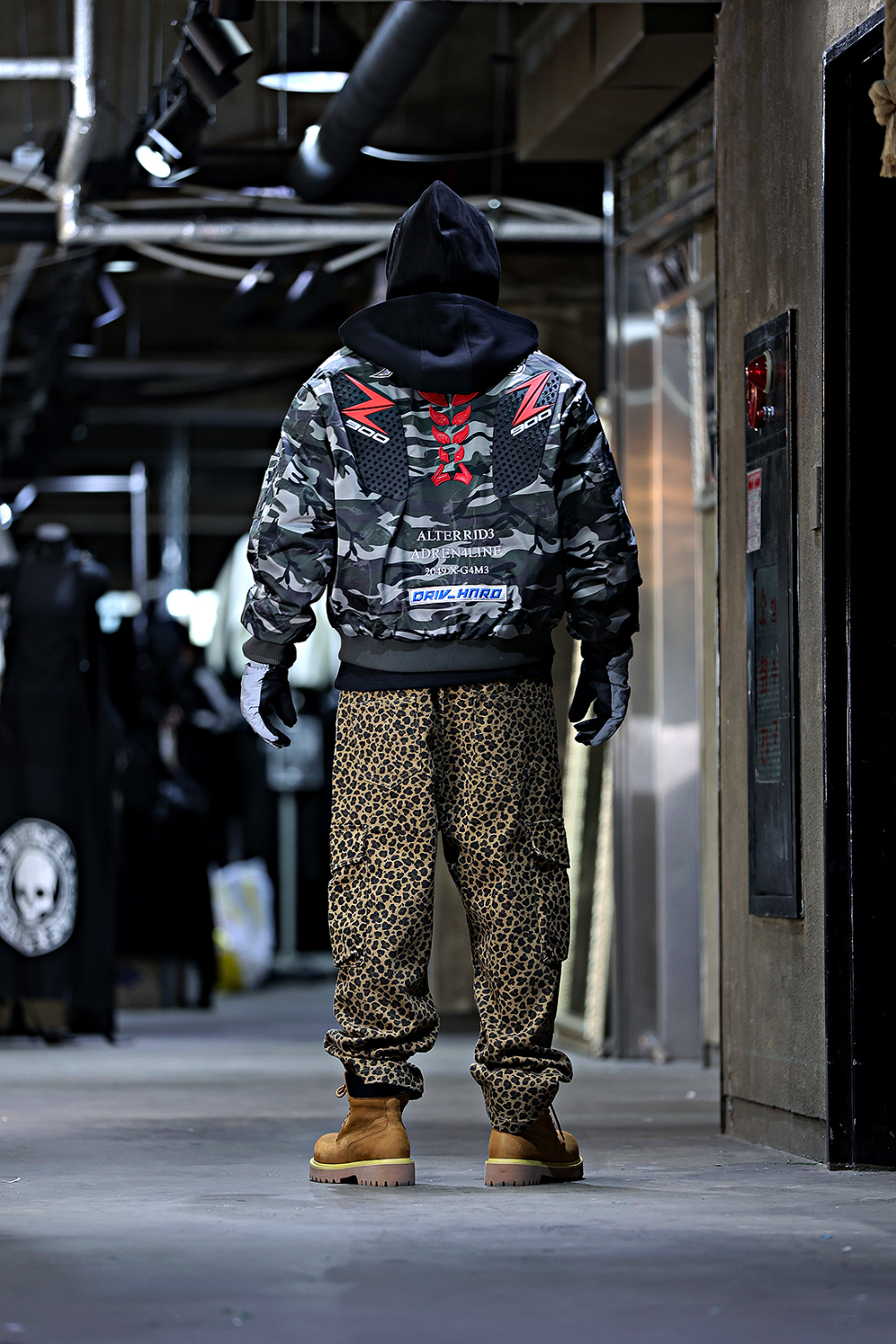 夾克 模特穿著形象-S23L9