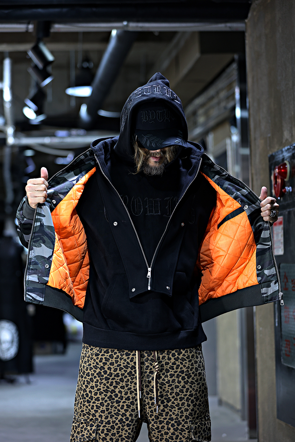 夾克 模特穿著形象-S23L13