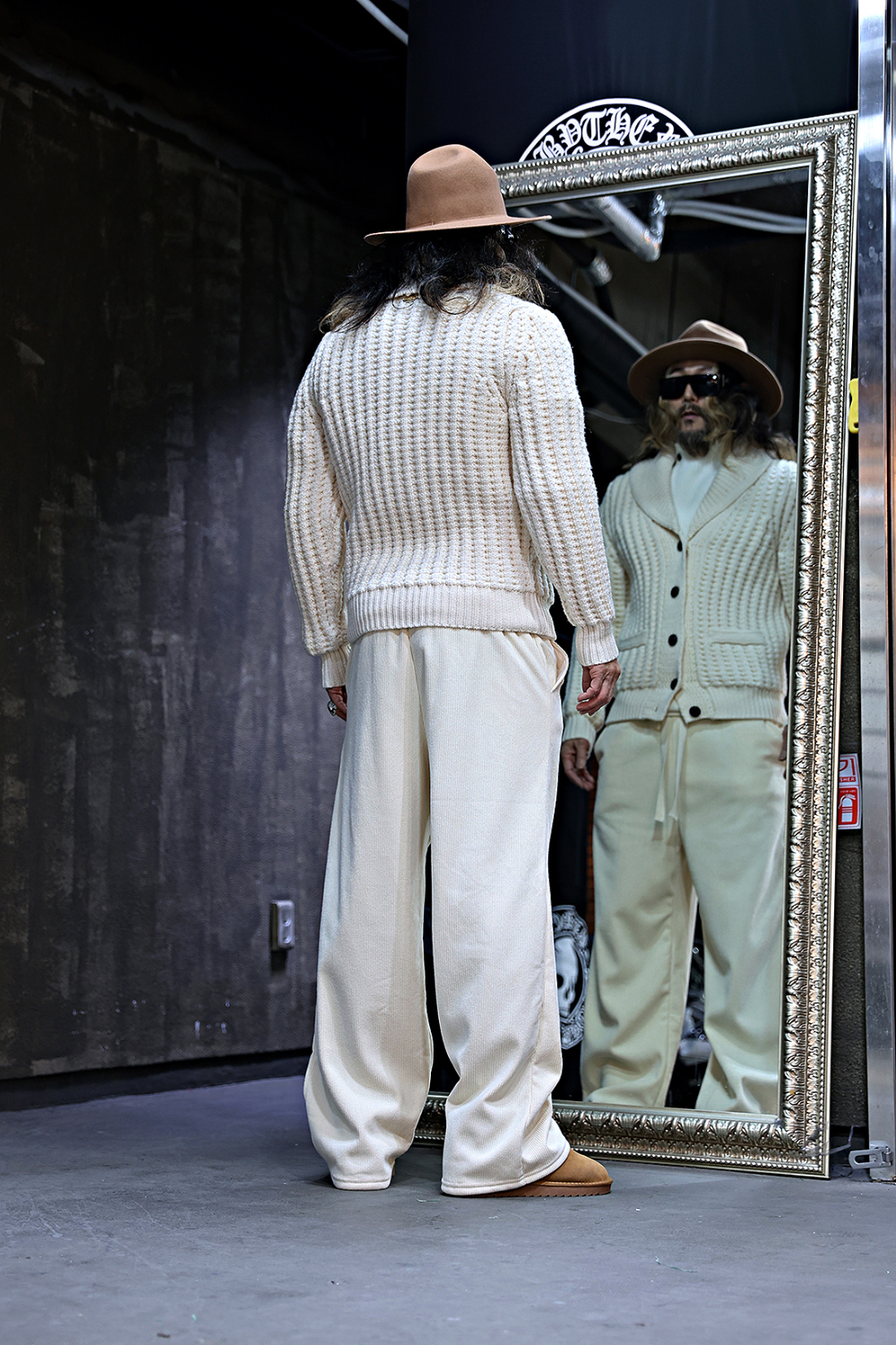 開襟衫 模特穿著形象-S33L5