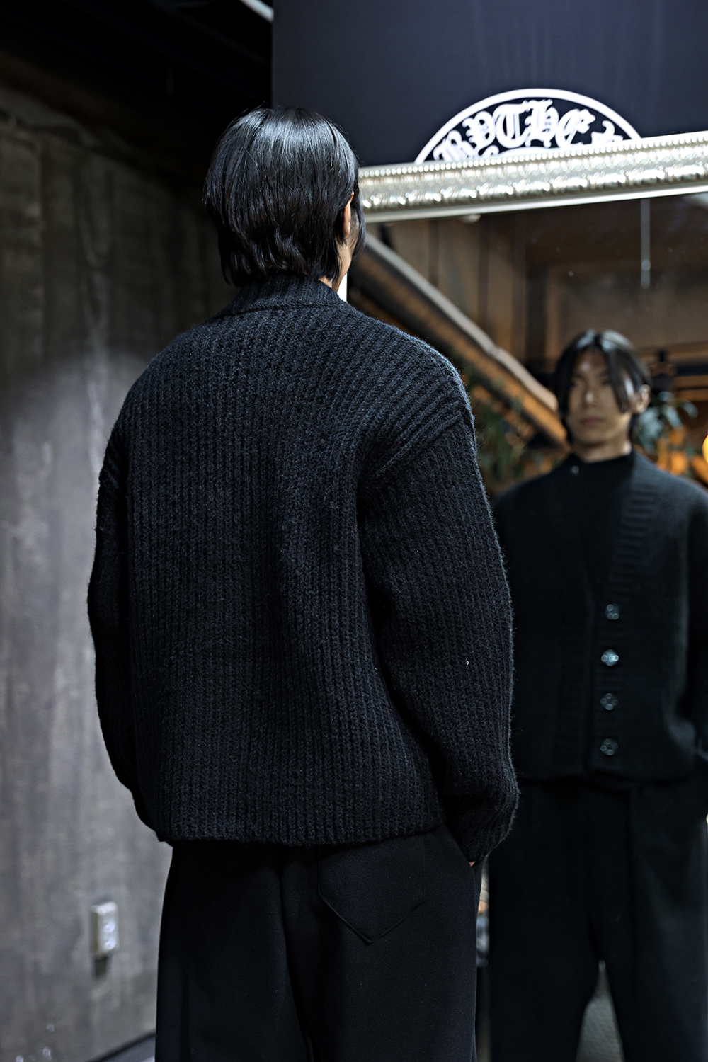 開襟衫 模特穿著形象-S24L5