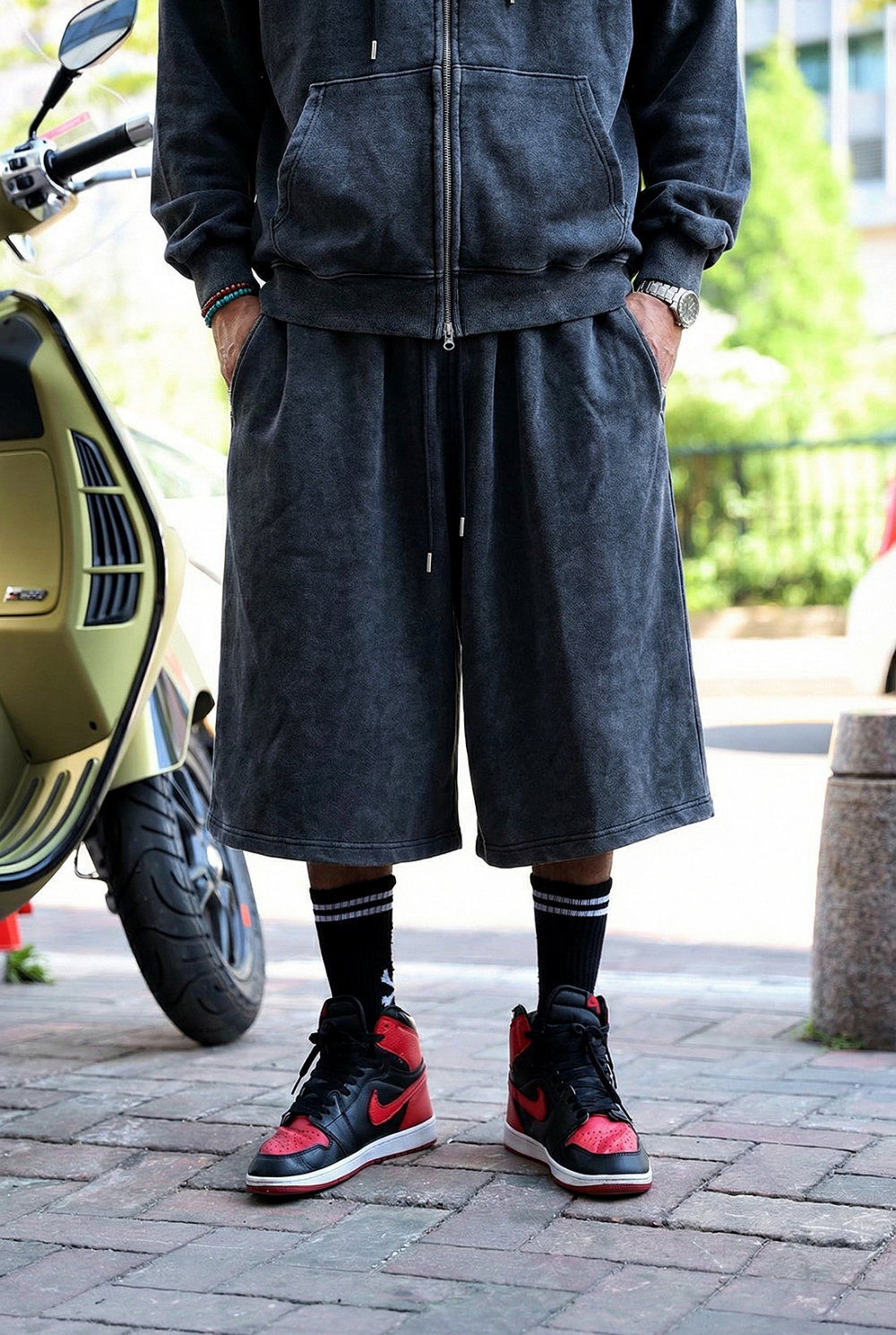 迷你裙 模特穿著形象-S19L3