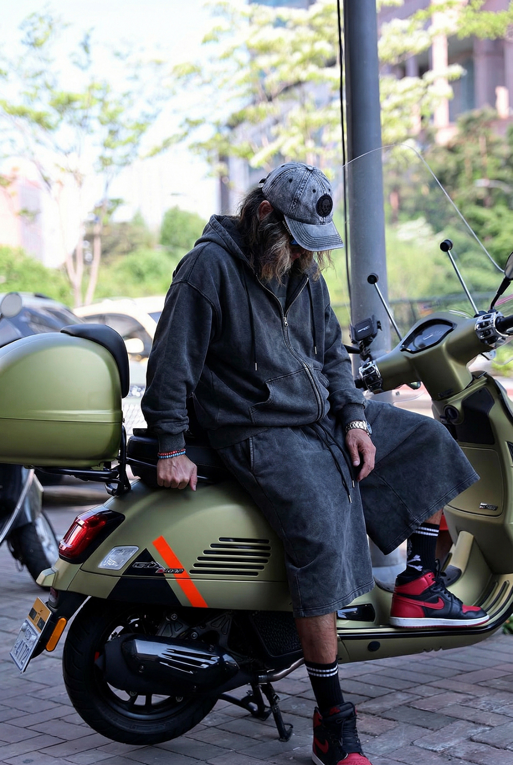 迷你裙 模特穿著形象-S19L6