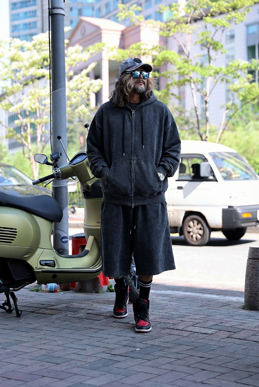 夾克 模特穿著形象-S21L1