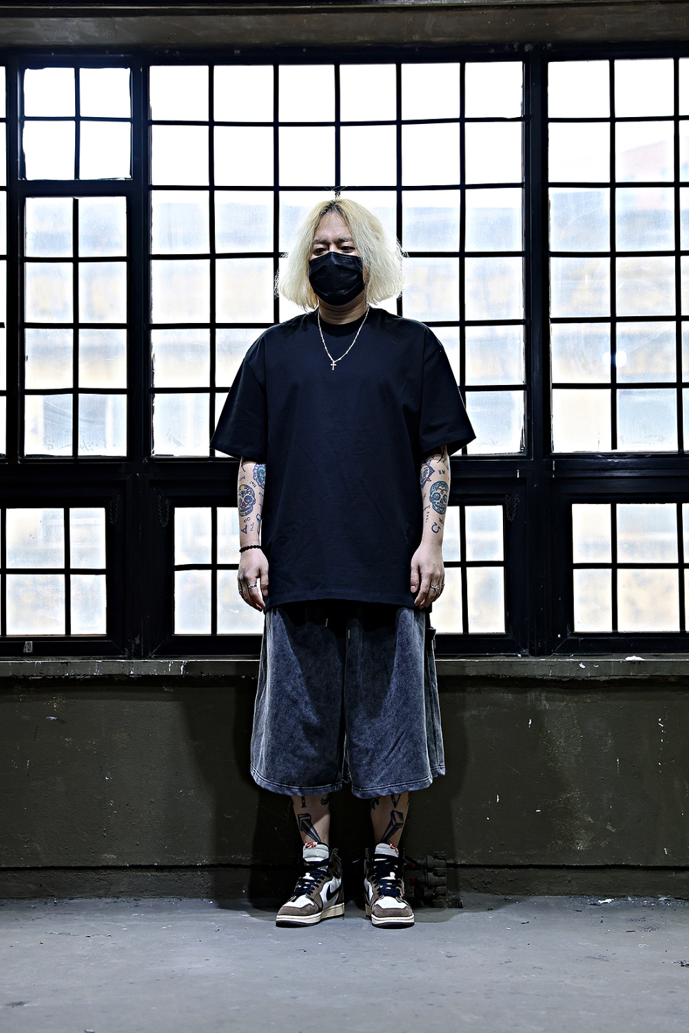 迷你裙 模特穿著形象-S20L1