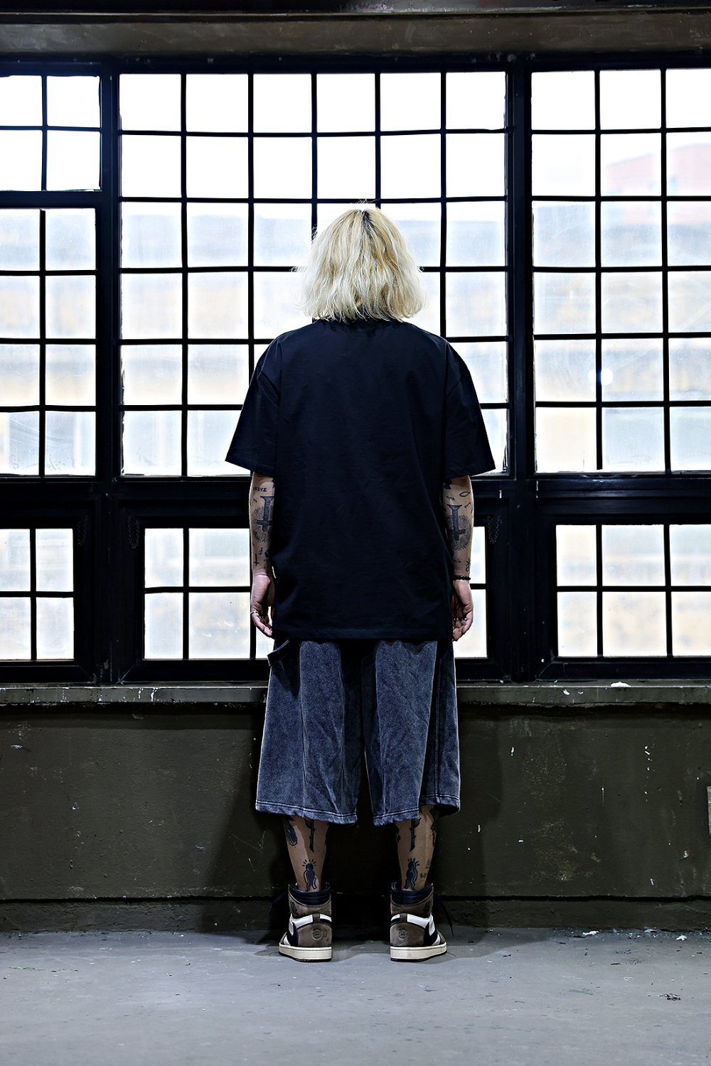 迷你裙 模特穿著形象-S20L4