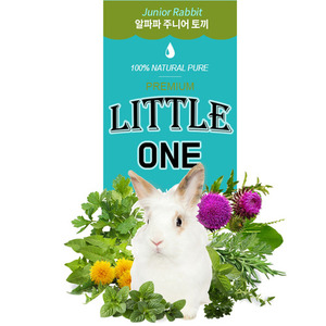 리틀원 내츄럴 퓨어 쥬니어 토끼펠렛1.2kg, 건초함량80%이상