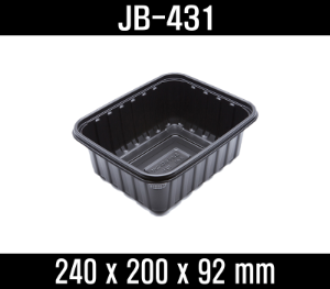 빠른배송 정품 JB-431 200개 셋트 검정 흑색 jb431 jb 431 사각밀폐용기 찜용기 떡볶이용기 배달 떡볶이 용기 배달떡볶이용기 사각뚜껑용기 뚜껑용기 사각용기 국물용기 볶음요리포장 볶음요리포장용기