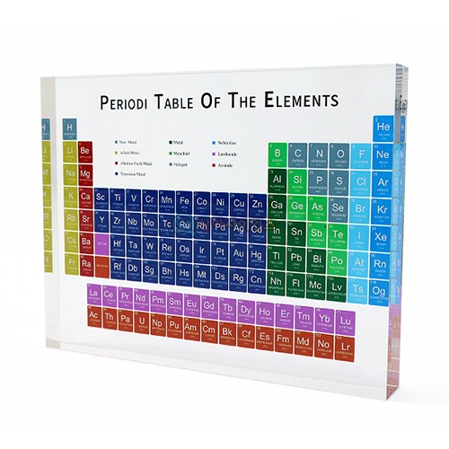 칼라 아크릴 원소주기율표
