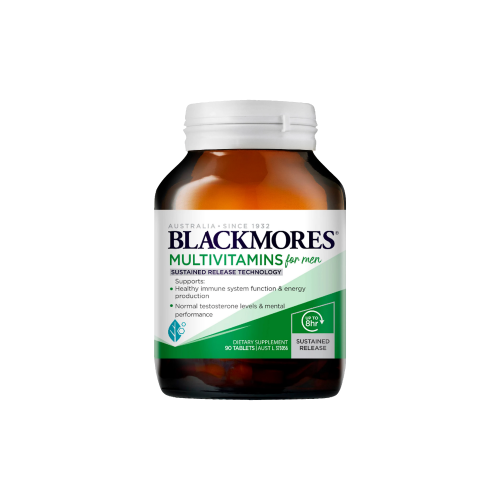 Blackmores Multivitamins for Men Sustained Release 90Tablets (Exp.24/Aug/24)