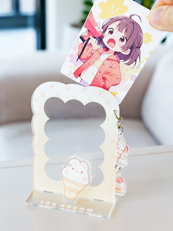 フォトカードホルダースタンド・アクリルフレームの作る