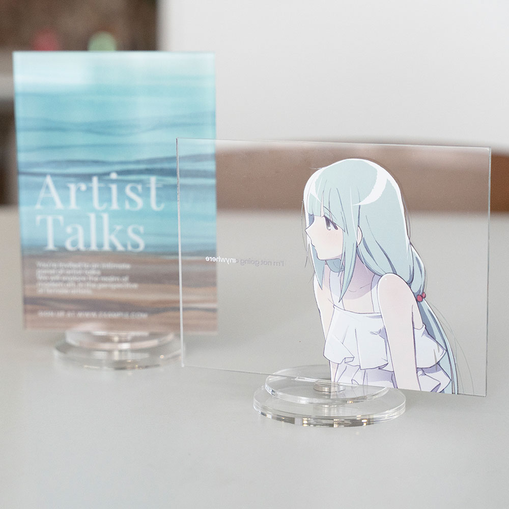 くるくる スピンアクスタ 回れるアクリルスタンド