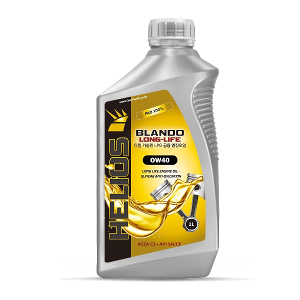 Helius Long Life 0W40SNC3 DPF Protection PAO + 5 oil 1L