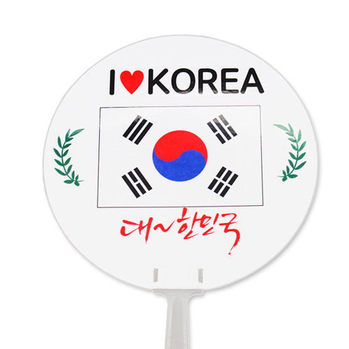 [안녕미술아] 오 필승코리아 응원부채(5인용)