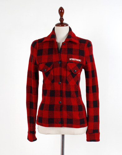 HYSTERIC GLAMOUR  buffalo check ( made in JAPAN, XS size)