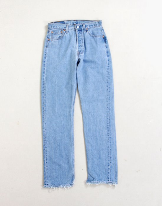 97&#039;s Levi&#039;s FOR WOMEN 6501 0193 CUSTOM ( MADE IN U.S.A. , 29 inc )