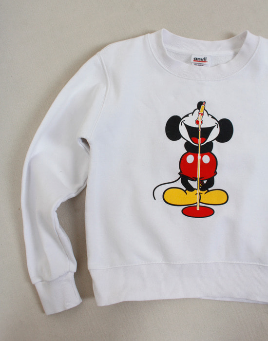 Anvil x Mickey Sweat Shirts ( XS size )