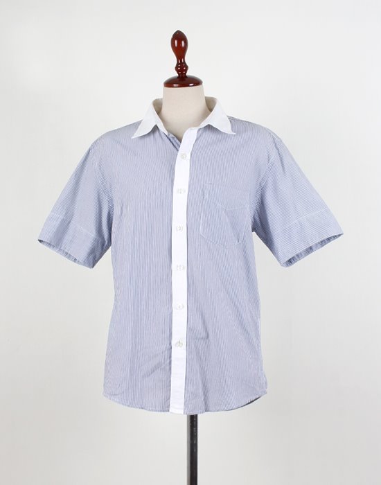 SHIPS Stripe Shirt ( M size )