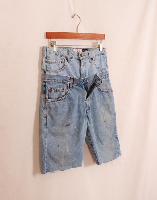 90&#039;s Vintage Levis Hybrid Denim Shorts (  30 inc 정도 )