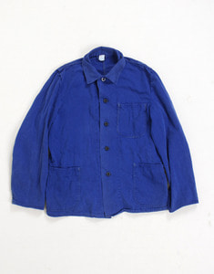 90&#039;s Vintage HBT French Workwear Jacket ( MADE IN FRANCE , M SIZE )
