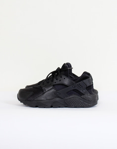 NIKE Air Huarache Run Women&#039;s Shoes Black/Black  ( 새상품, 230 size)