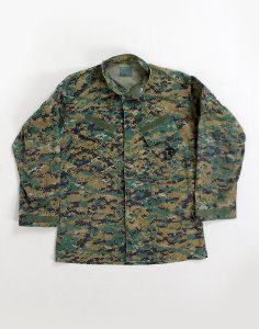 USMC MARPAT CAMO BDU SHIRT  ( Replica , L size )