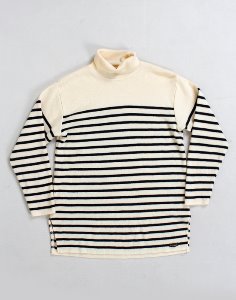 Le minor Marine Stripe Knit ( Made in FRANCE , 38 size )