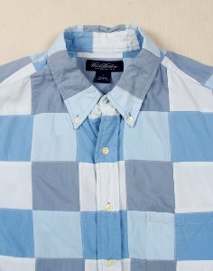 BROOKS BROTHERS PATCHWORK SHIRTS ( L size )