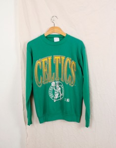 1990&#039;s Vintage Logo 7 NBA BOSTON CELTICS SWEAT SHIRT ( Made in U.S.A. , S size )