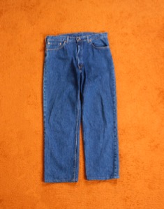97&#039;s Levis 515 vintage Denim Pants ( Made in U.S.A. , 37.4 inc )