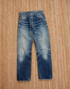 90&#039;s LEVI&#039;S 502xx J22 Vintage Denim Pants ( Made in JAPAN , Selvedge , 31 inc )