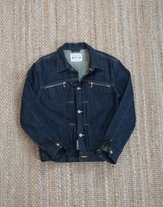 GOOSEBERRY Lay  &amp; Co Type 2 Coal Coat.  ( Selvedge , Made in JAPAN , L size )