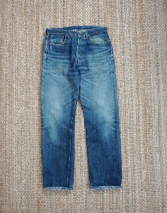 DENIME Lot  256a  Selvedge Denim Pants ( Made in JAPAN , 33 inc )