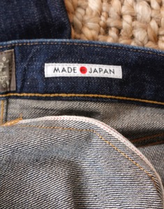 Back Number Made in JAPAN , Selvedge Denim Pants (  31 inc  )