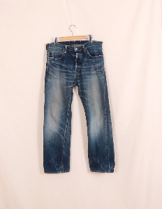 ETERNAL 867 HALF SELVEDGE DENIM PANTS ( Made in JAPAN , 34 inc )